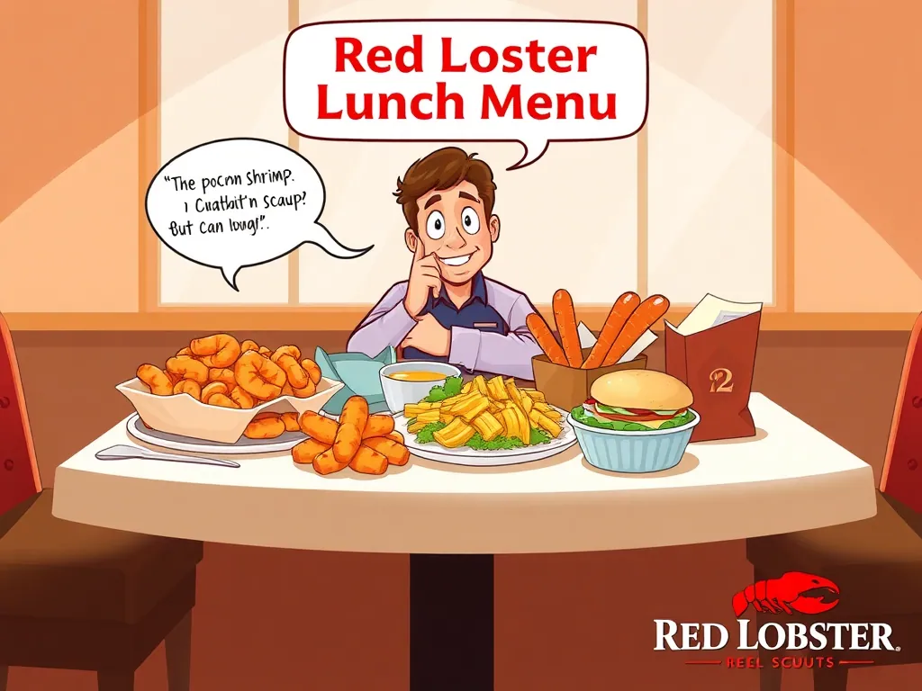 red lobster lunch favorite menu