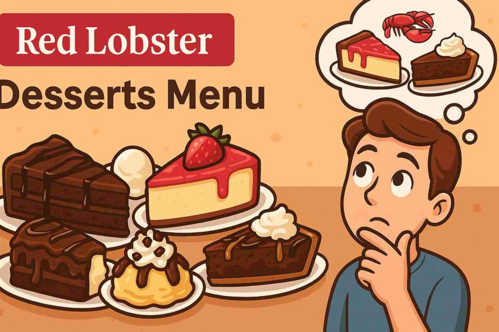 Red Lobster Desserts Menu