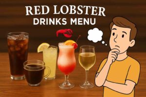 red lobster drinks menu