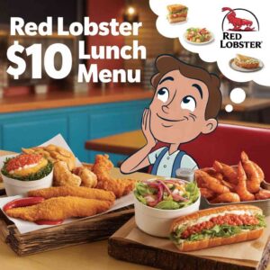 Red Lobster $10 Lunch Menu