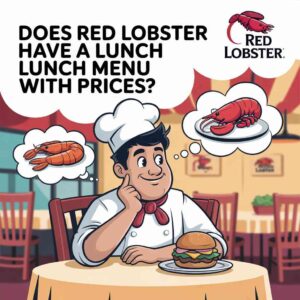 does red lobster have a lunch menu with prices?