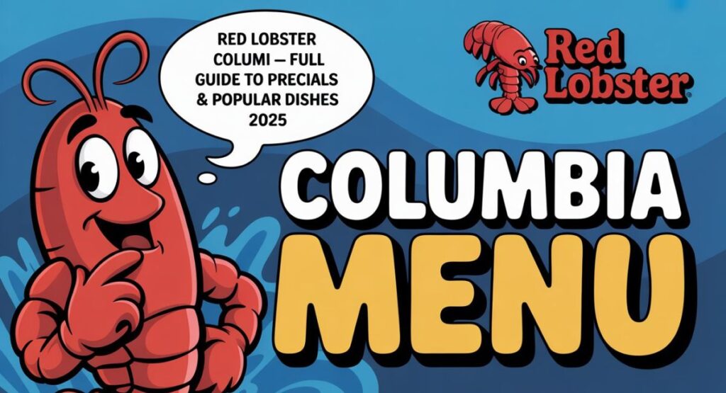 Red Lobster Columbia Menu