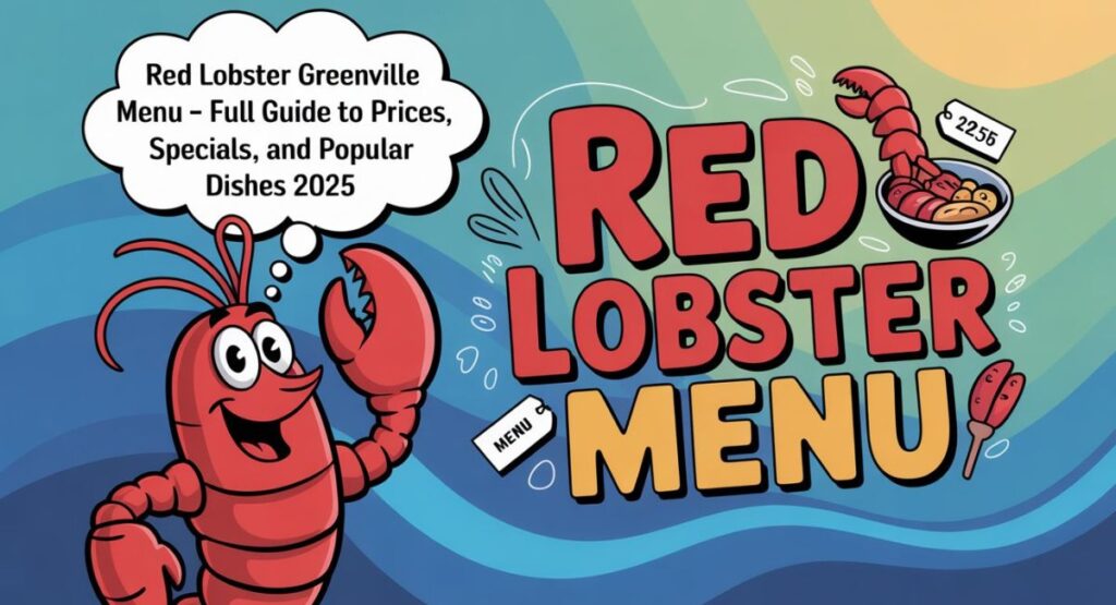 Red Lobster Greenville menu