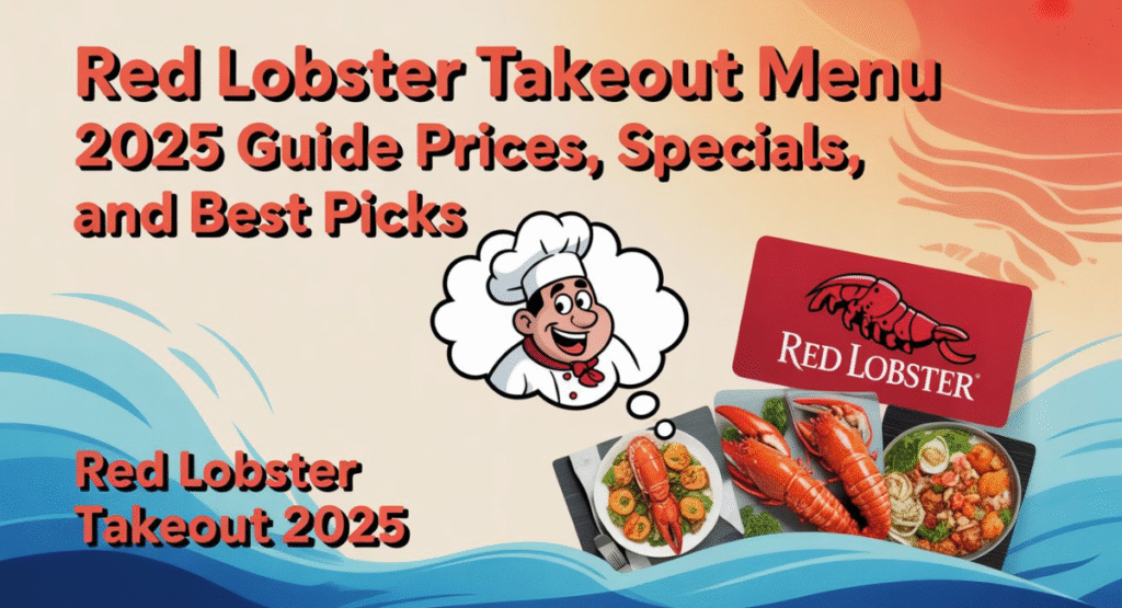 Red Lobster Takeout Menu 2025