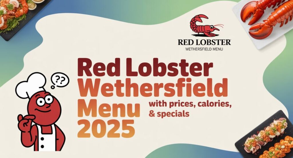 Red Lobster Wethersfield Menu