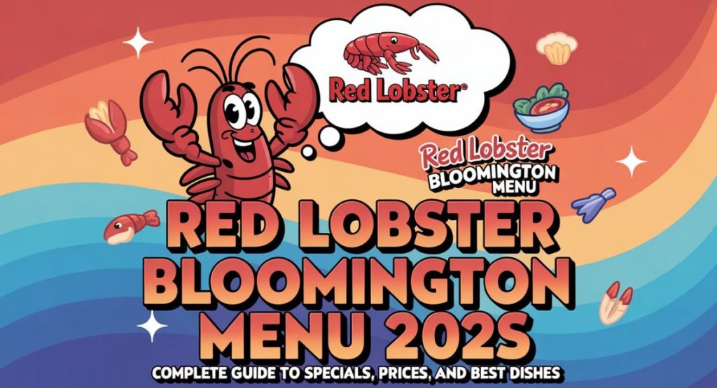 Red Lobster Bloomington Menu