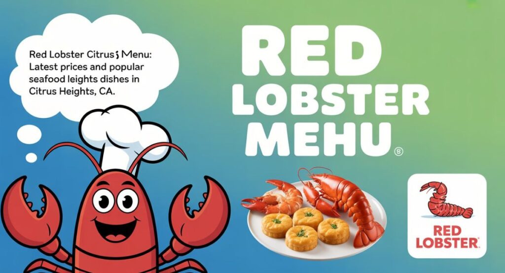 Red Lobster Citrus Heights Menu