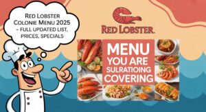 Red Lobster Colonie Menu