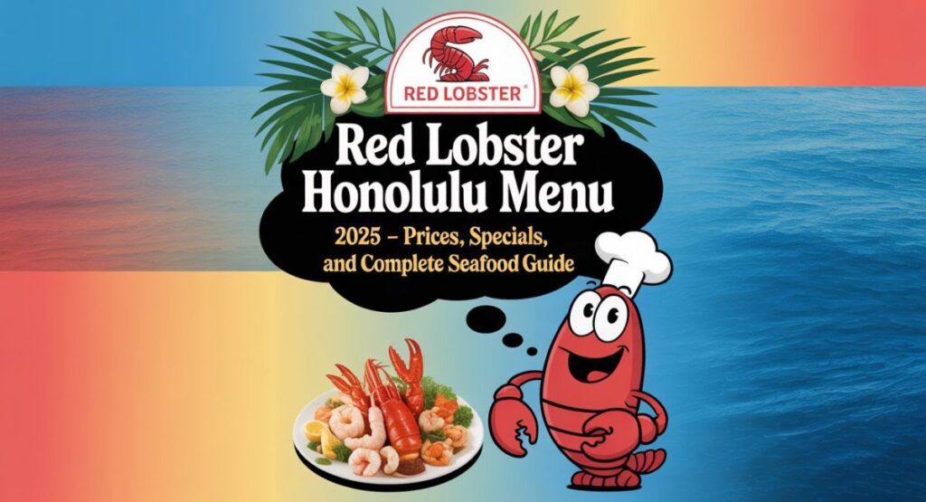 Red Lobster Honolulu Menu